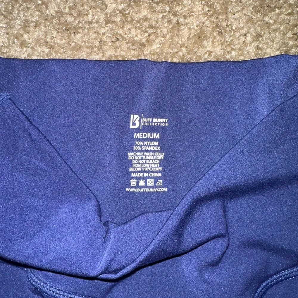 Buffbunny Collection Navy High-Waisted‎ Shorts